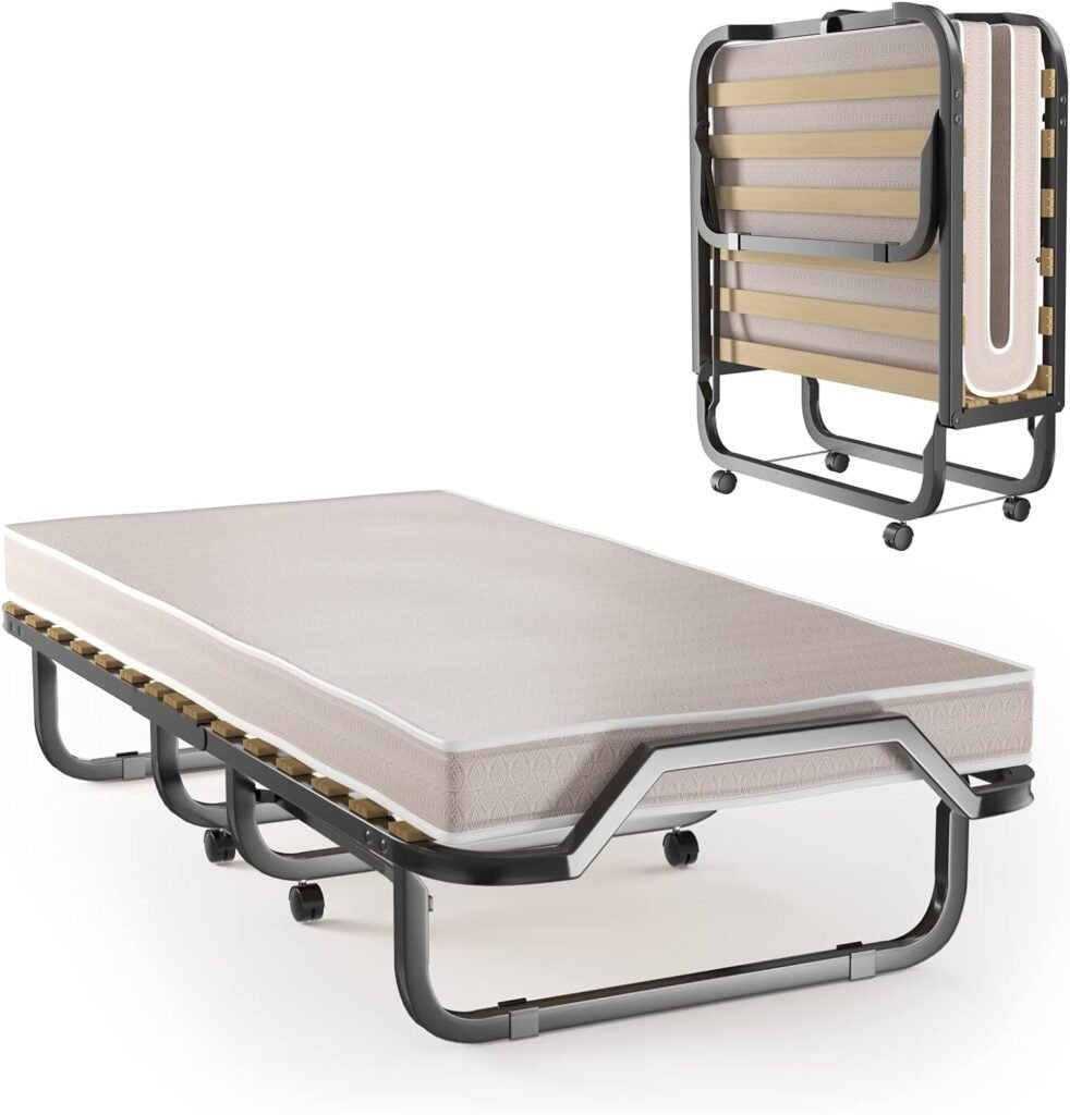 GIANTEX Cama Individual Plegable