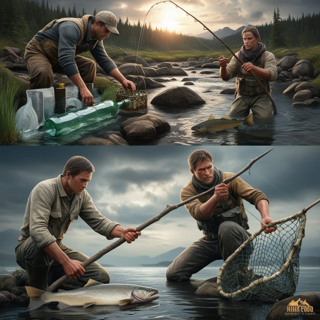 Métodos de Pesca sin Equipo de Pesca Moderno