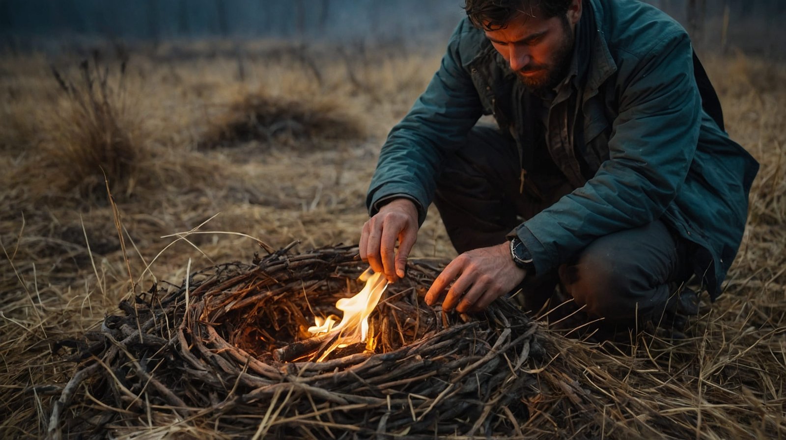 Técnicas modernas: encendedores y fósforos impermeables.
