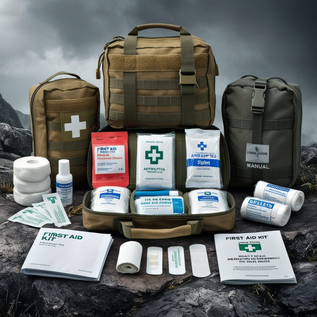 Kit Básico de Primeros Auxilios para Supervivencia
