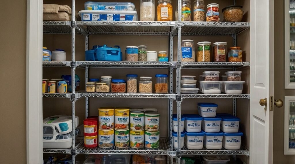 Almacenar Agua y Alimentos en Casa
