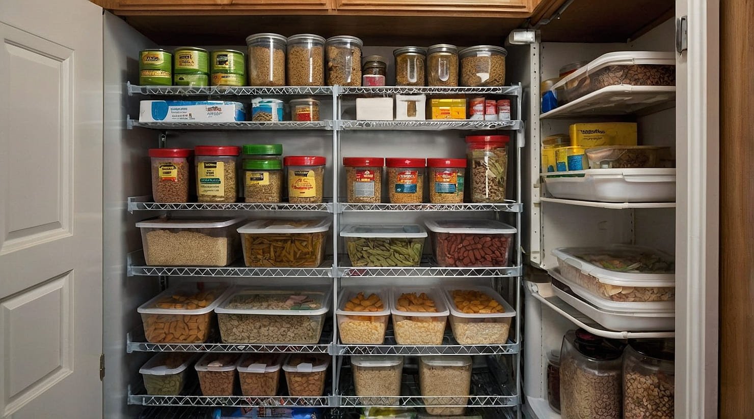 Cómo Almacenar Alimentos para Largos Periodos de Tiempo
