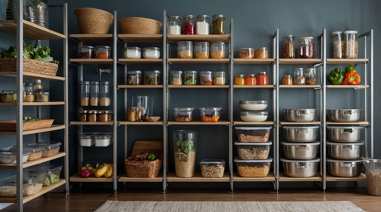 Almacenamiento de Alimentos en Espacios Reducidos: Soluciones para Viviendas Pequeñas