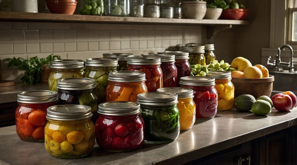 Enlatado Casero: Cómo Preparar y Conservar Alimentos en Tarros para Emergencias