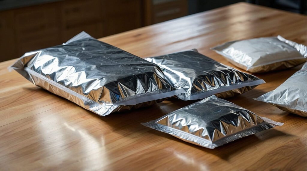 Uso de Bolsas Mylar con Desecantes para Almacenamiento Prolongado