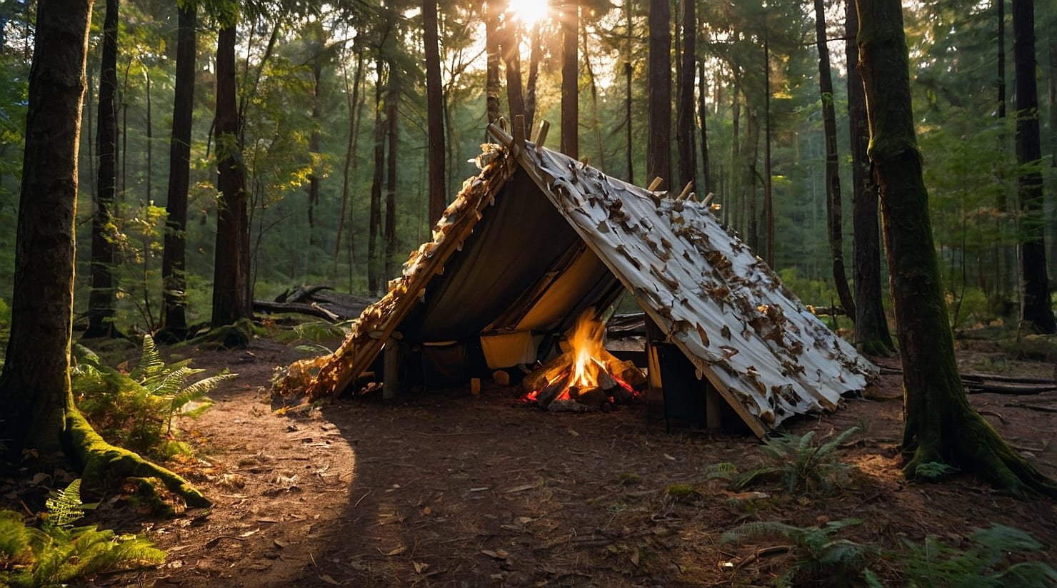 Cómo Construir un Refugio de Emergencia con Recursos Naturales