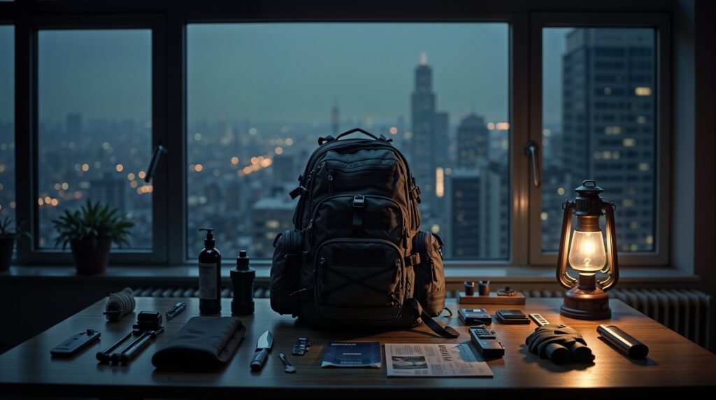 Kit de Supervivencia Urbana: mochila con objetos esenciales en un apagón